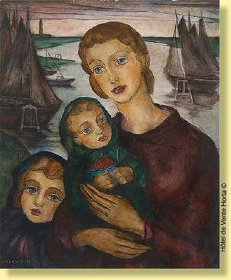 Maternité sur fond de vue portuaire by Jean Vervisch - Auction record, sale price, and art valuation. Compare with similar artists and explore comparable artworks.