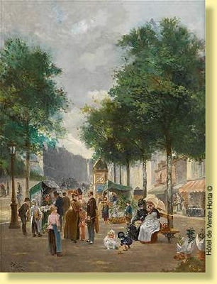 Boulevard parisien animé by Paul Vogler - Auction record, sale price, and art valuation. Compare with similar artists and explore comparable artworks.