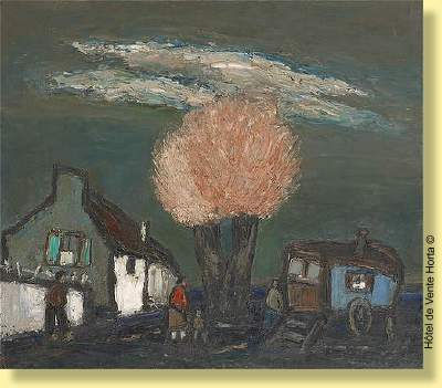 Roulotte près de la fermette by Sylvain Lambre - Auction record, sale price, and art valuation. Compare with similar artists and explore comparable artworks.