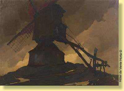 Le moulin by Joseph van Hooste - Auction record, sale price, and art valuation. Compare with similar artists and explore comparable artworks.