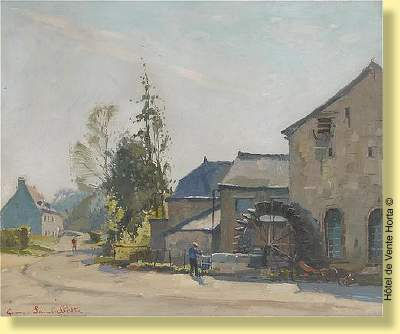 Moulin ? eau ? Annevoie
