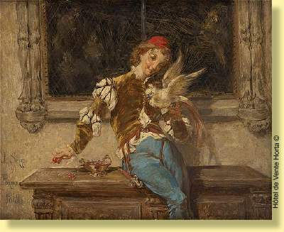 Le page et le perroquet