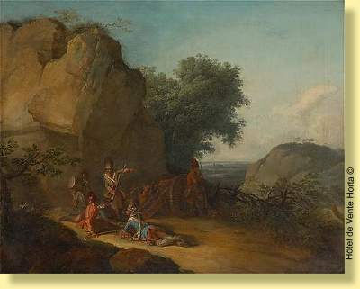 Les artilleurs au repos