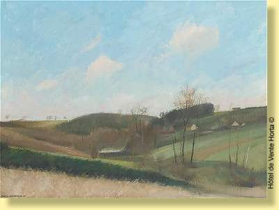 Paysage vallonné