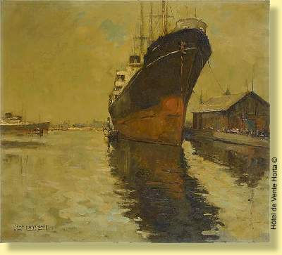 Cargo à quai