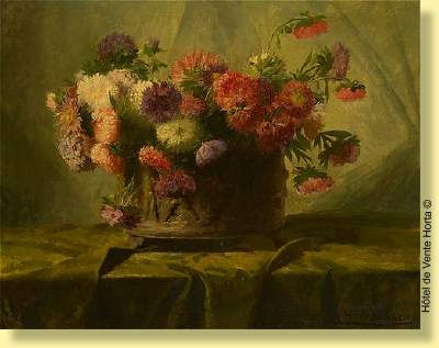 Chaudron fleuri