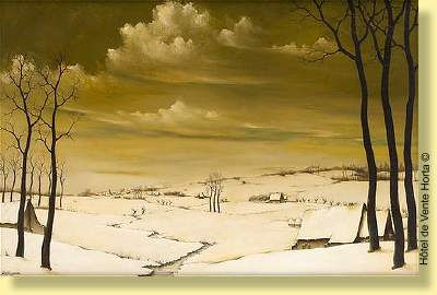Paysage enneigé