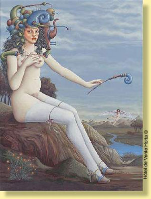 "La fille du vent".