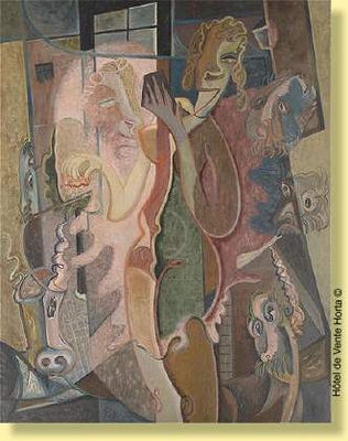 "Femme aux masques". by René Barbaix - Auction record, sale price, and art valuation. Compare with similar artists and explore comparable artworks.
