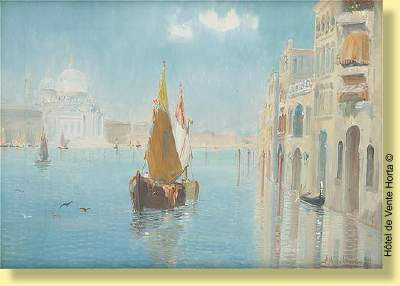Voiliers à Venise