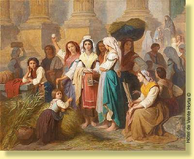 Sample artwork by Theodore Valerio (1819 - 1879), known for painting - View similar artists and auction records