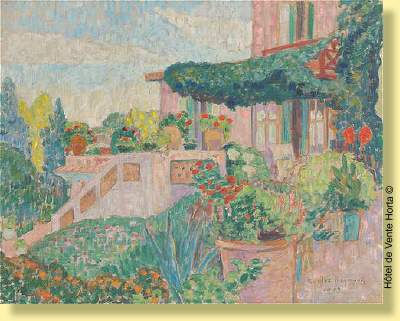 Terrasse à la Côte d'Azur