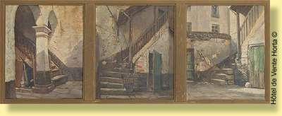 Cour de ferme (triptyque)