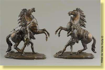 Sample artwork by Guillaume Coustou The Elder (1677 - 1746), known for monumental statues of horses made for the chateau of marly in france - View similar artists and auction records