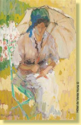 Jeune femme à l'ombrelle (période fauve)