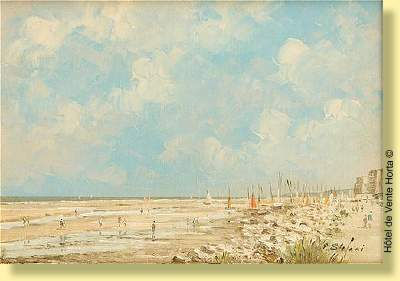 Marée basse à Hardelot