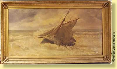 Barque de pêche dans une mer démontée by Albert Dillens - Auction record, sale price, and art valuation. Compare with similar artists and explore comparable artworks.