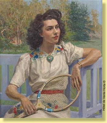 Portrait de Mlle Nelly Hondekijn
