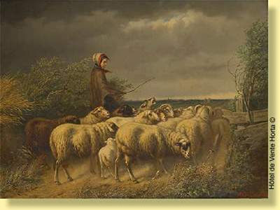Avant l'orage by Henri de Beul - Auction record, sale price, and art valuation. Compare with similar artists and explore comparable artworks.
