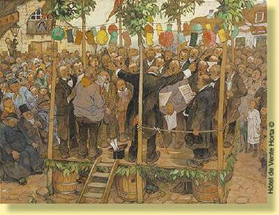 L'exécution de la cantate