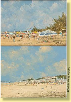 "Plage sur l'île de Ré" et "Trouville". (pair) by Pierre Stefani - Auction record, sale price, and art valuation. Compare with similar artists and explore comparable artworks.