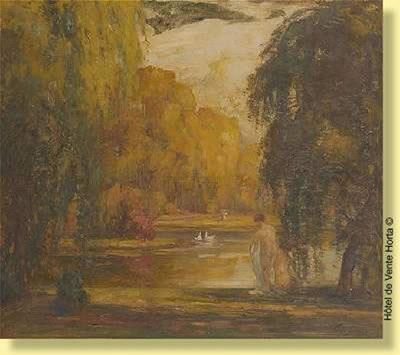 Baigneuses en bord d'étang by Piet Gillis - Auction record, sale price, and art valuation. Compare with similar artists and explore comparable artworks.