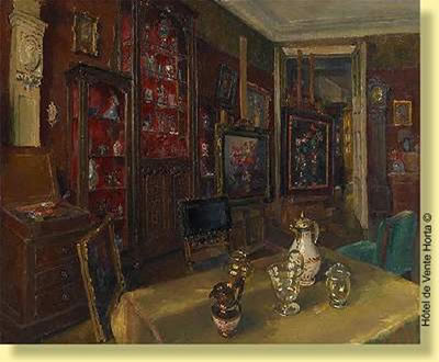 Intérieur de l'artiste