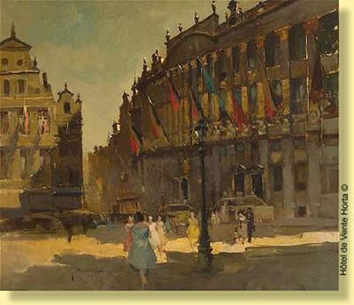La Grand Place pavoisée