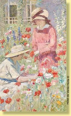 Les coquelicots. Circa 1918