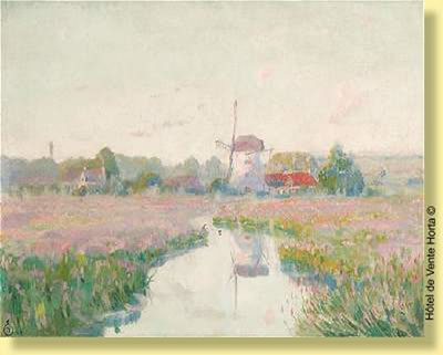 Ruisseau et moulin