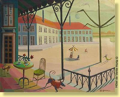 Plage ensoleillée