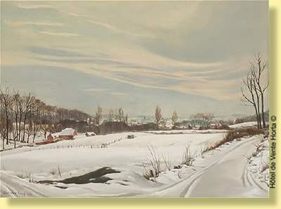 "Neige à Uccle"