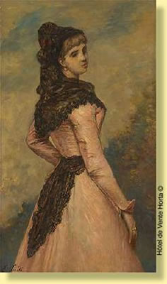 "La mantille noire"