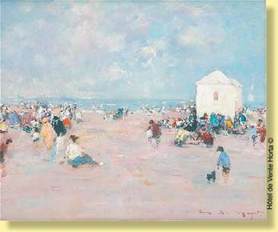 Jeux d'enfants sur la plage