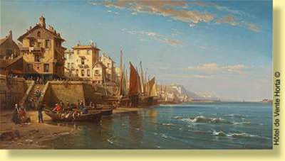 Le port de Gènes, vu de la baie by Charles Euphrasie Kuwasseg - Auction record, sale price, and art valuation. Compare with similar artists and explore comparable artworks.