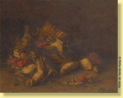 Nature morte aux grives