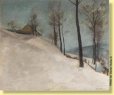 Paysage enneigé