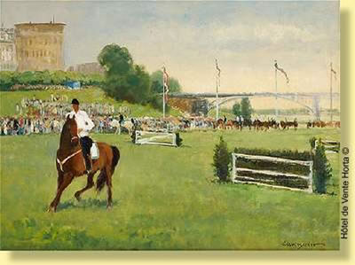 Au champ de courses