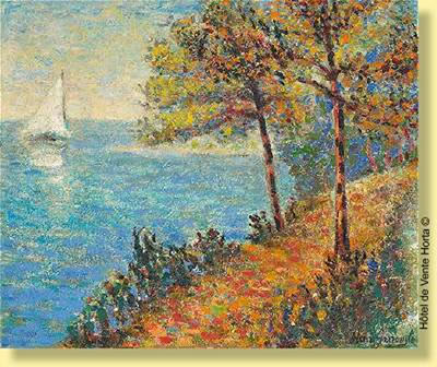 Vue de la Côte d'Azur