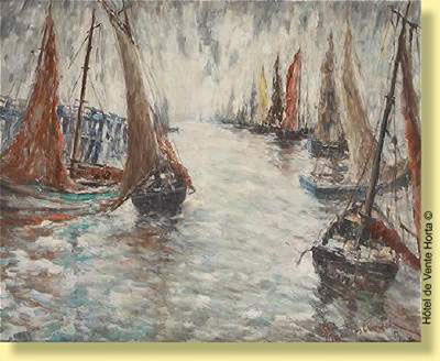 Port de pêche by Yves Van Asbrouck - Auction record, sale price, and art valuation. Compare with similar artists and explore comparable artworks.