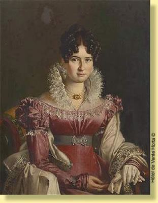 Portrait d'élégante