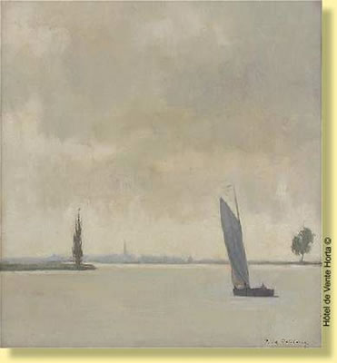Marine avant l'orage