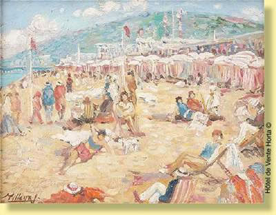 Cabines sur la plage