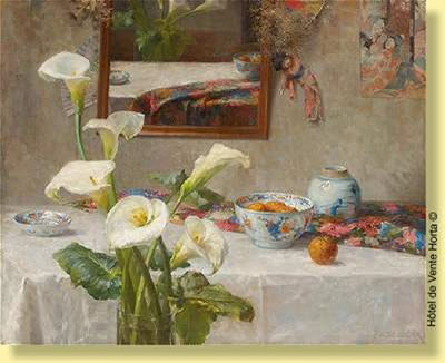 Composition aux arums by Joseph de Belder - Auction record, sale price, and art valuation. Compare with similar artists and explore comparable artworks.