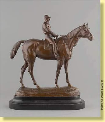 Jockey sur son cheval