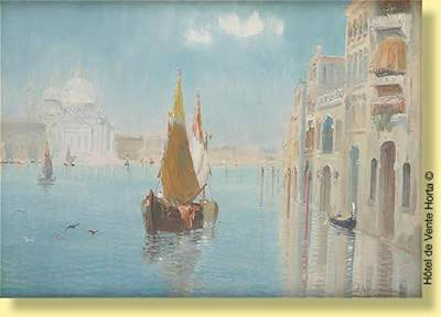 Voiliers sur fond de Venise
