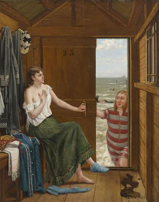 Sample artwork by Constant Aimé Marie Cap (1842 - 1915), known for painting - View similar artists and auction records
