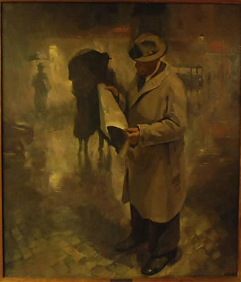 Sample artwork by Louis Henno (1907 - 1990), known for still-life painting - View similar artists and auction records