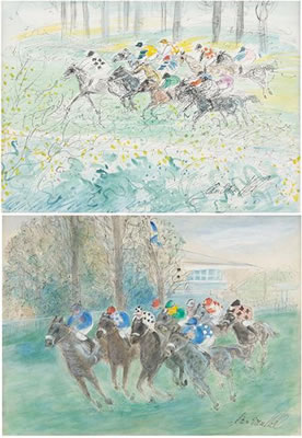 "Le peloton" et "Course à Sterrebeek". (2) by Jean Wel - Auction record, sale price, and art valuation. Compare with similar artists and explore comparable artworks.