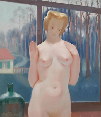 Sample artwork by Jeanne Portenaart (1911 - 1992), known for painting - View similar artists and auction records
